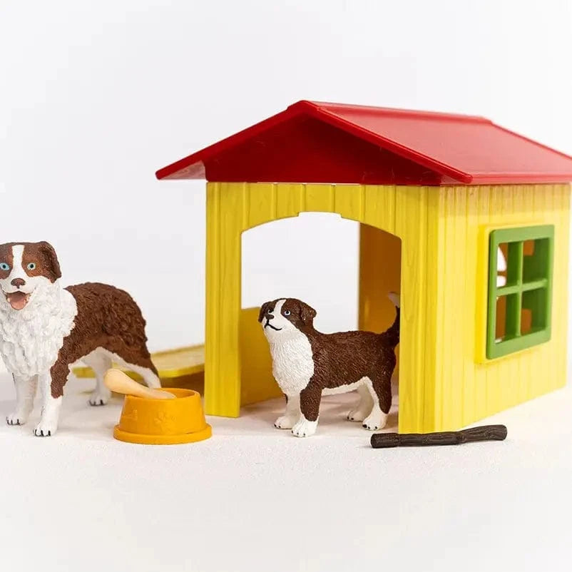 Friendly Dog House Farm Figurine Toys Play Set Schleich Lil Tulips