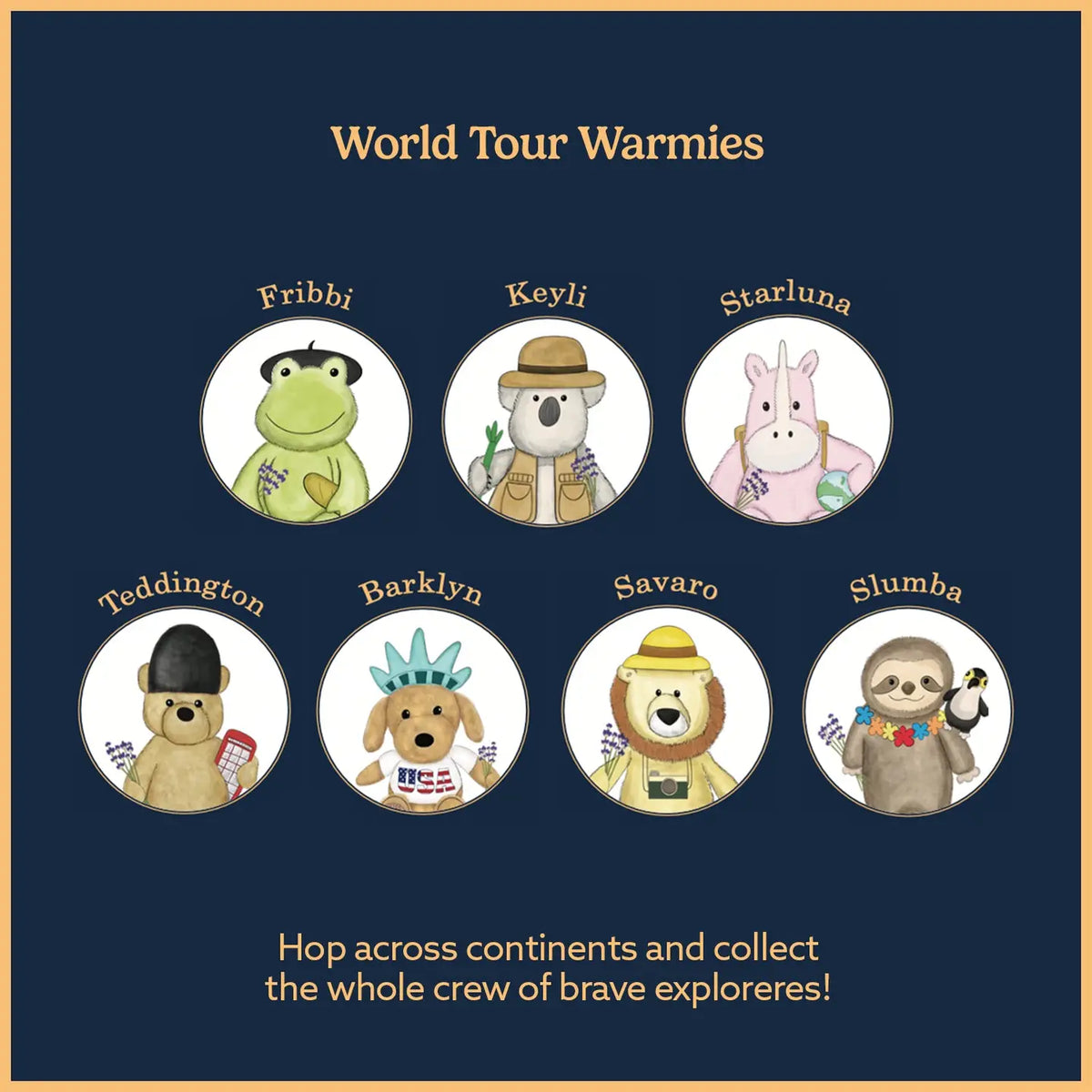 Frog World Tour Warmies Warmies Lil Tulips