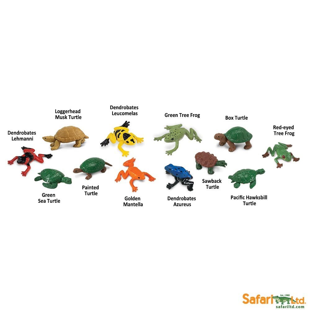 Frogs and Turtles TOOB® Safari Ltd Lil Tulips