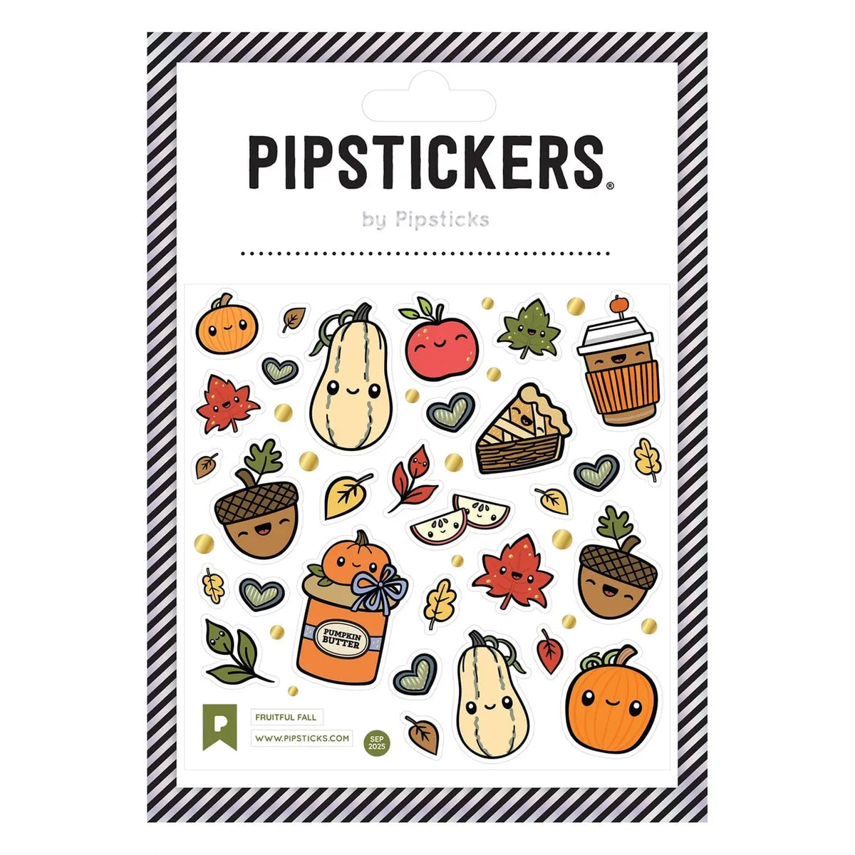 Fruitful Fall Stickers Pipsticks Lil Tulips