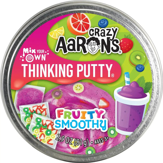 Fruity Smoothy - Mix It Full Size 4" Thinking Putty Tin Crazy Aaron's Putty World Lil Tulips