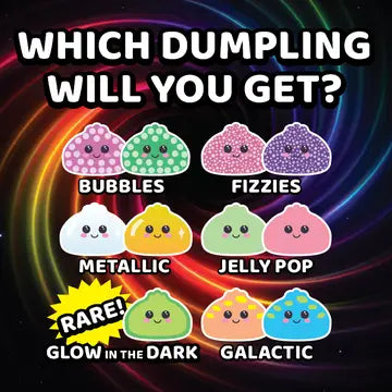 Fun Doh Mystery Dumpling Squishies Novelty Brands Lil Tulips