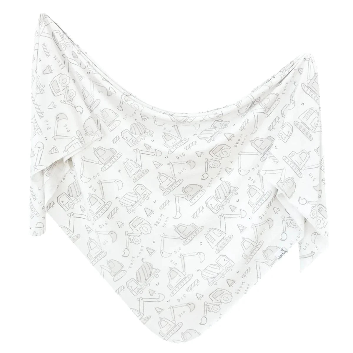 Gage Knit Swaddle Blanket Copper Pearl Lil Tulips