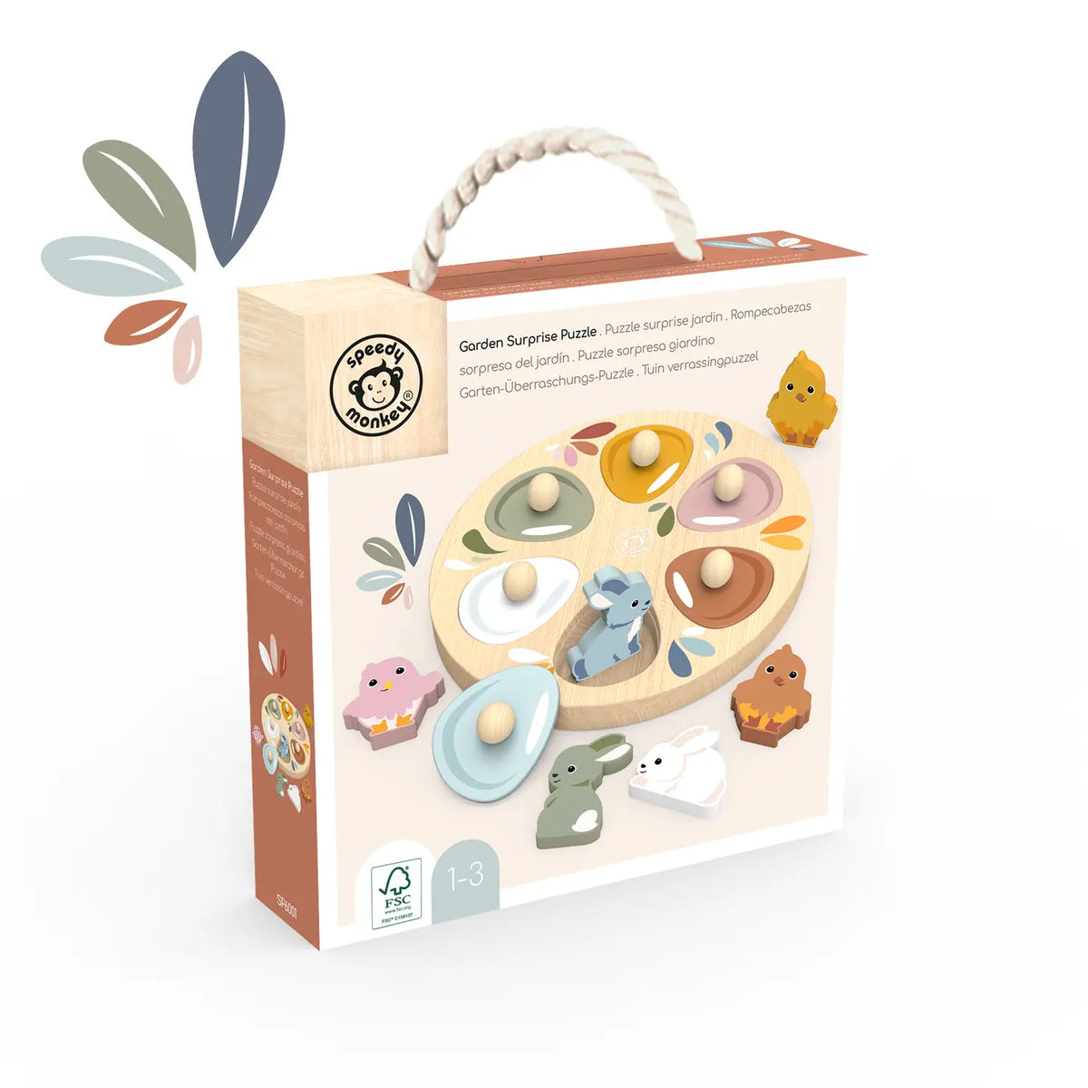 Garden Surprise Puzzle Speedy Monkey Lil Tulips