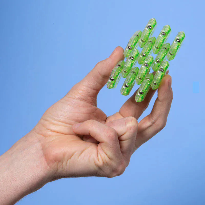 Geode Magnetic Fidget - Peridot Speks Lil Tulips