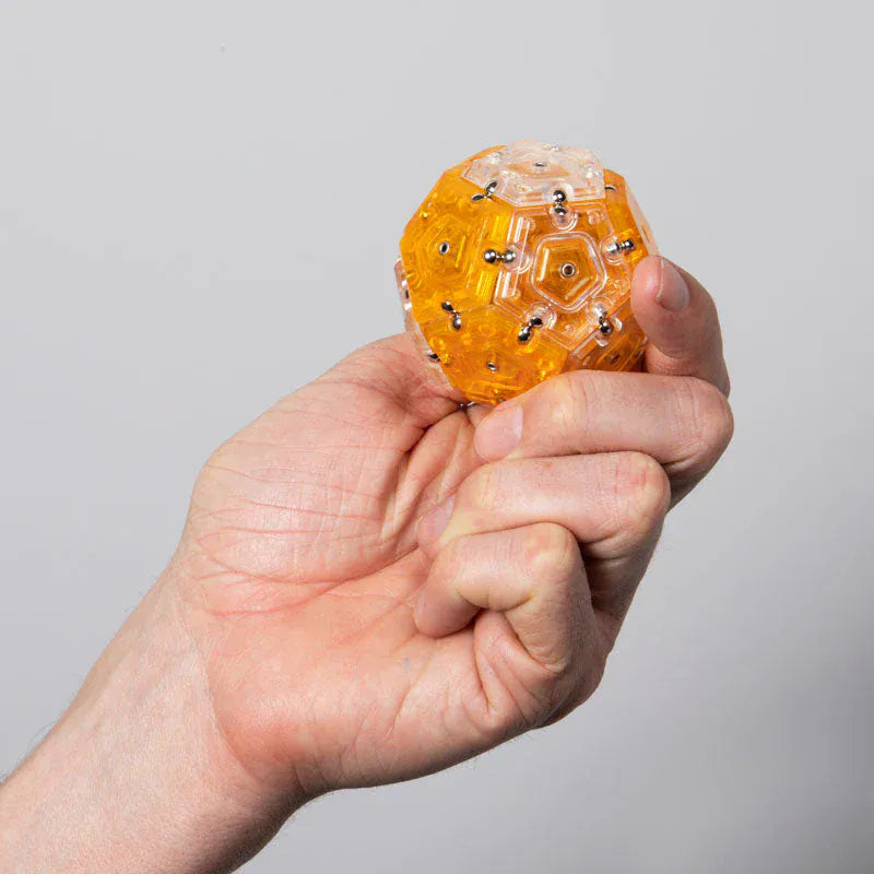 Geode Magnetic Fidget - Topaz Speks Lil Tulips