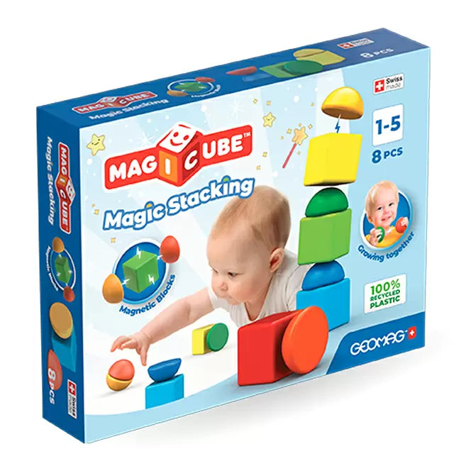 Geomag Magicube Magic Stacking - 8 pc Geomagworld USA, Inc. Lil Tulips