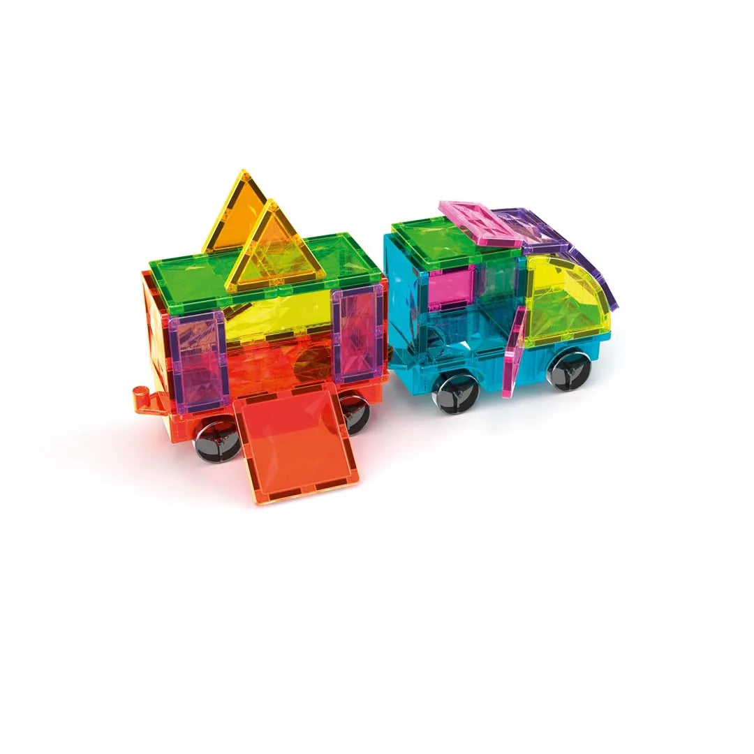 Geomag Magnetic Tiles Gems Vehicles 24 pcs Geomagworld USA, Inc. Lil Tulips