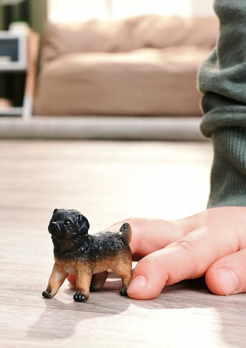 German Shepherd Puppy Animal Toy Figurine Schleich Lil Tulips