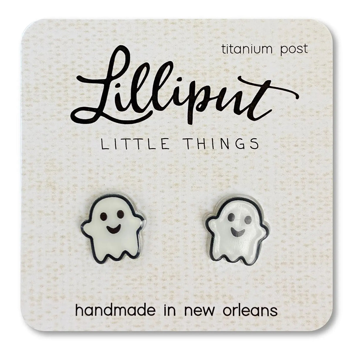 Ghost Earrings Lilliput Little Things Lil Tulips