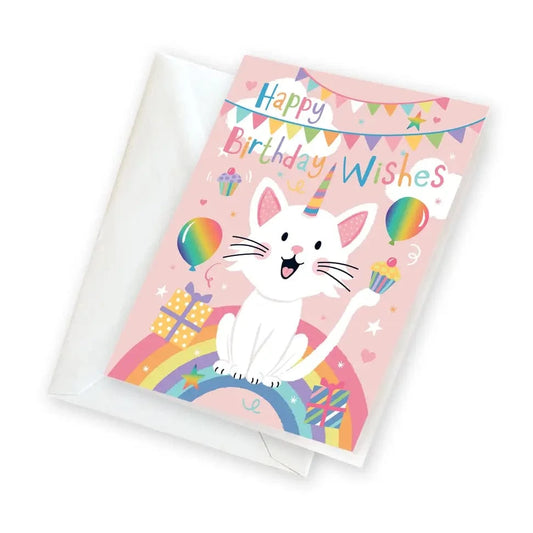 Gift Enclosures - Birthday Kitty Gina B Designs Lil Tulips