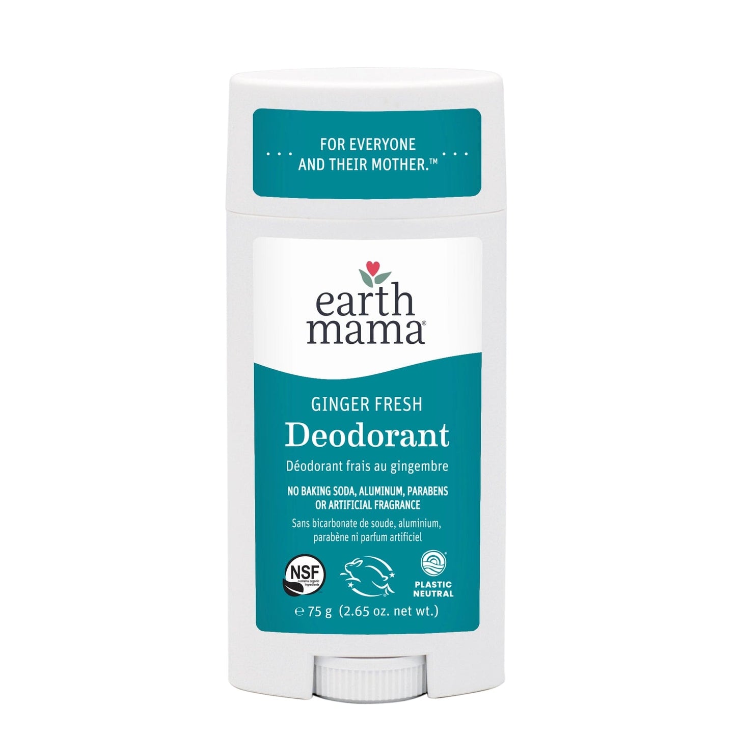 Ginger Fresh Deodorant Earth Mama Organics Lil Tulips