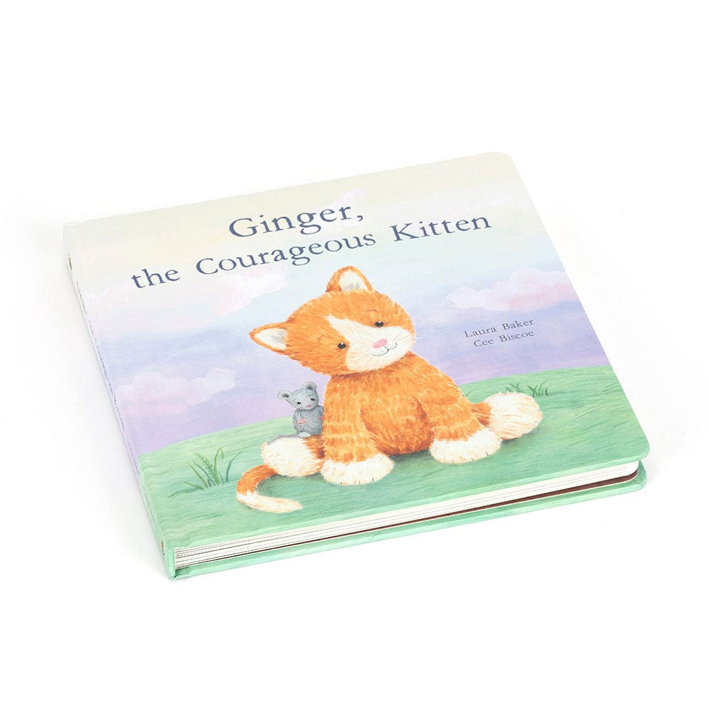 Ginger, the Courageous Kitten Book Jellycat Lil Tulips