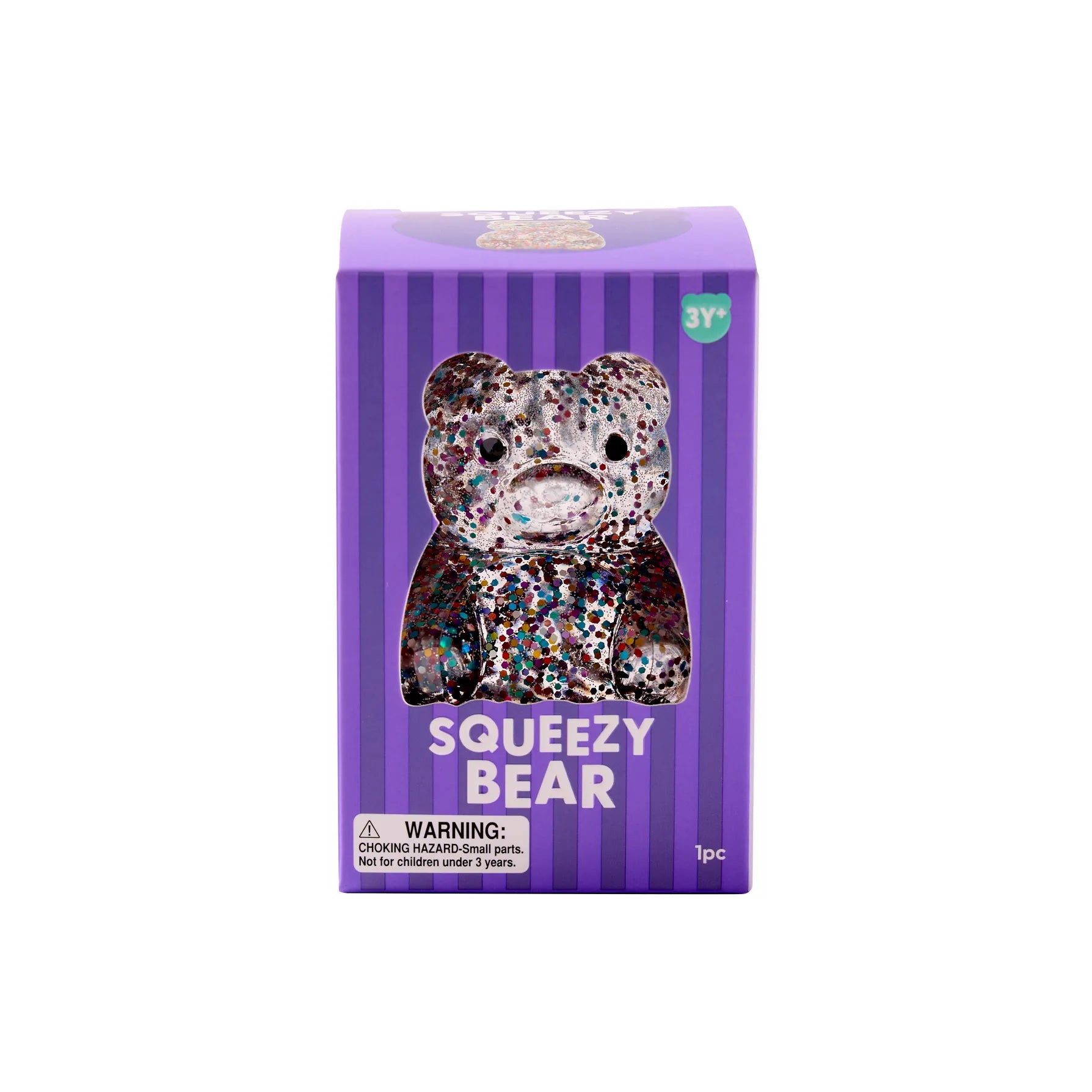 Glitter Bear Squish - Purple J'adore Lil Tulips