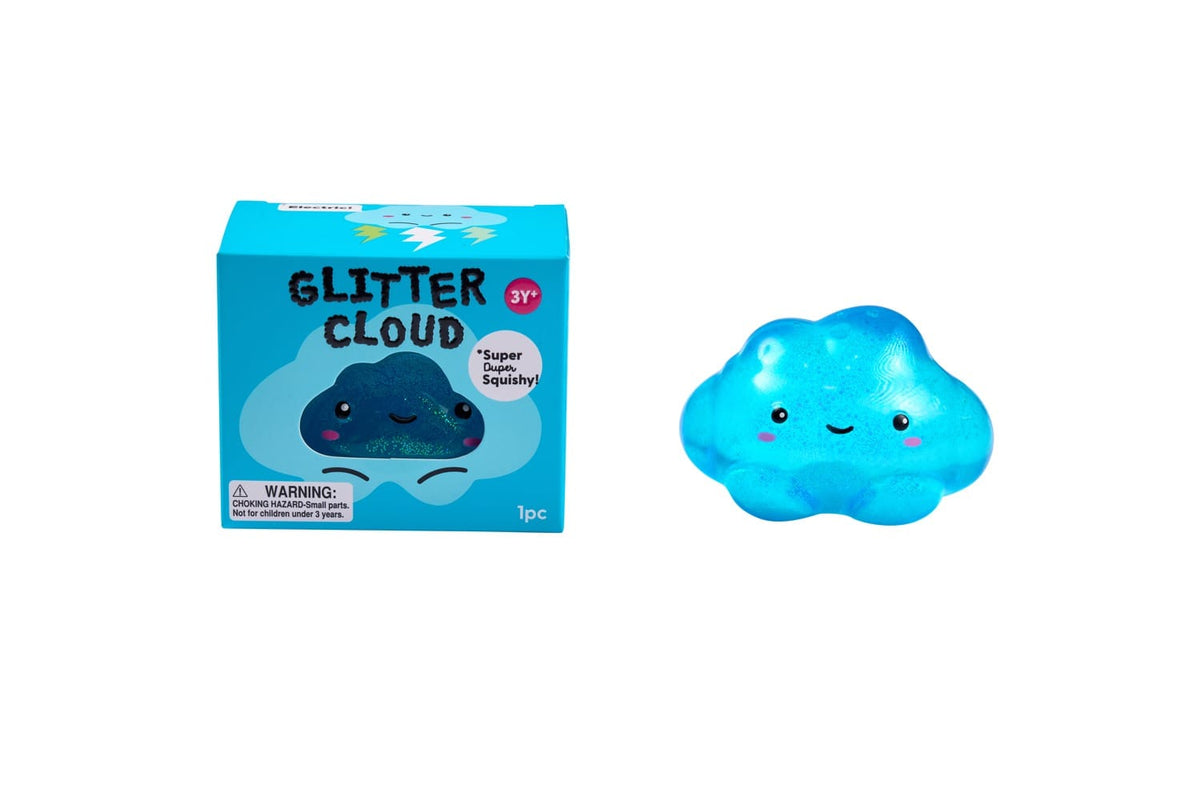 Glitter Cloud Squish - Blue J'adore Lil Tulips
