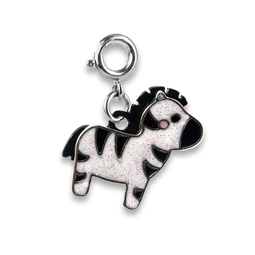 Glitter Zebra Charm Charm It! Lil Tulips