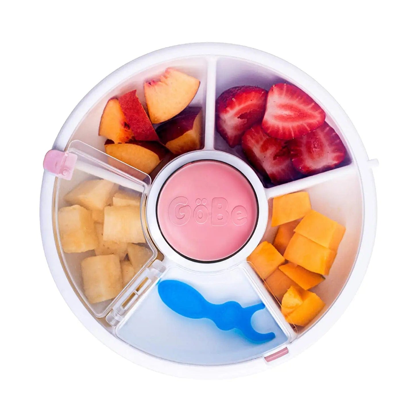 GoBe Snack Spinner - Coral Pink GöBe Kids Lil Tulips