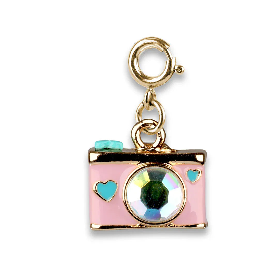 Gold Camera Charm Charm It! Lil Tulips