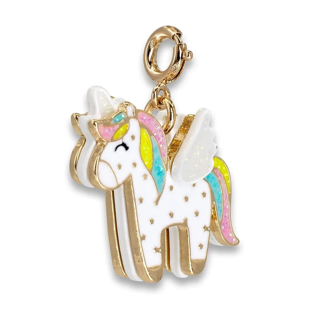 Gold Flying Unicorn Charm Charm It! Lil Tulips