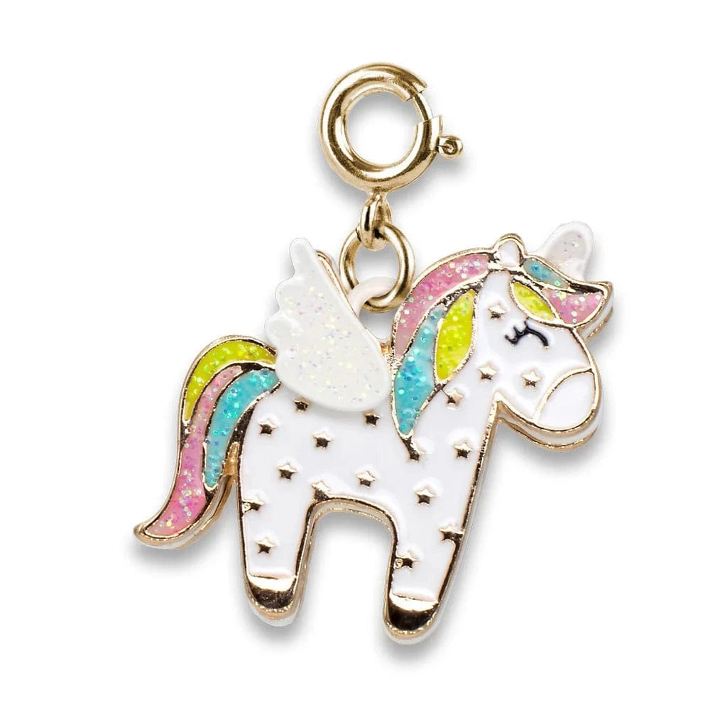 Gold Flying Unicorn Charm Charm It! Lil Tulips