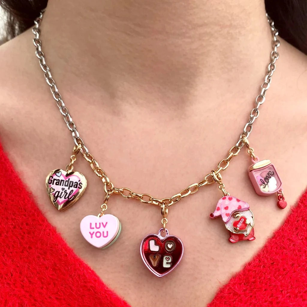 Gold Grandpa Girl's Locket Charm Charm It! Bracelets Lil Tulips