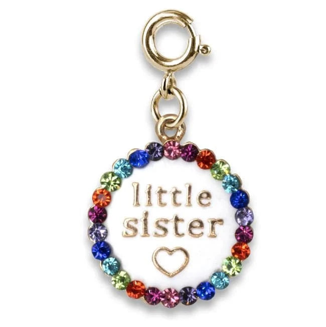 Gold Little Sister Charm Charm It! Bracelets Lil Tulips