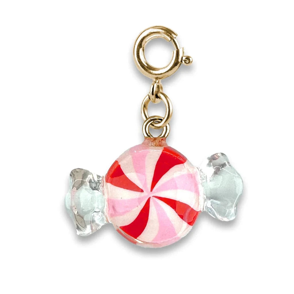 Gold Peppermint Candy Charm Charm It! Bracelets Lil Tulips