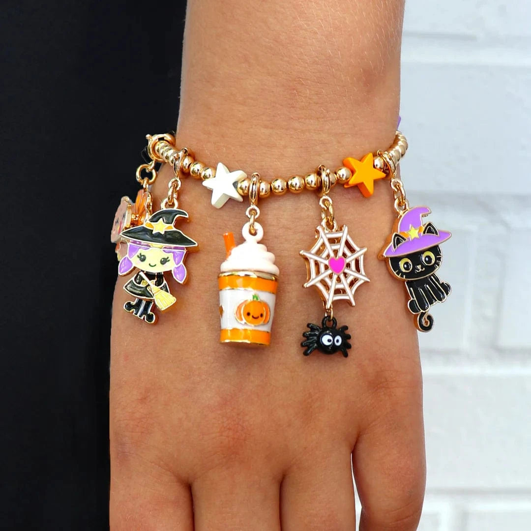Gold Pumpkin Spice Latte Charm Charm It! Bracelets Lil Tulips