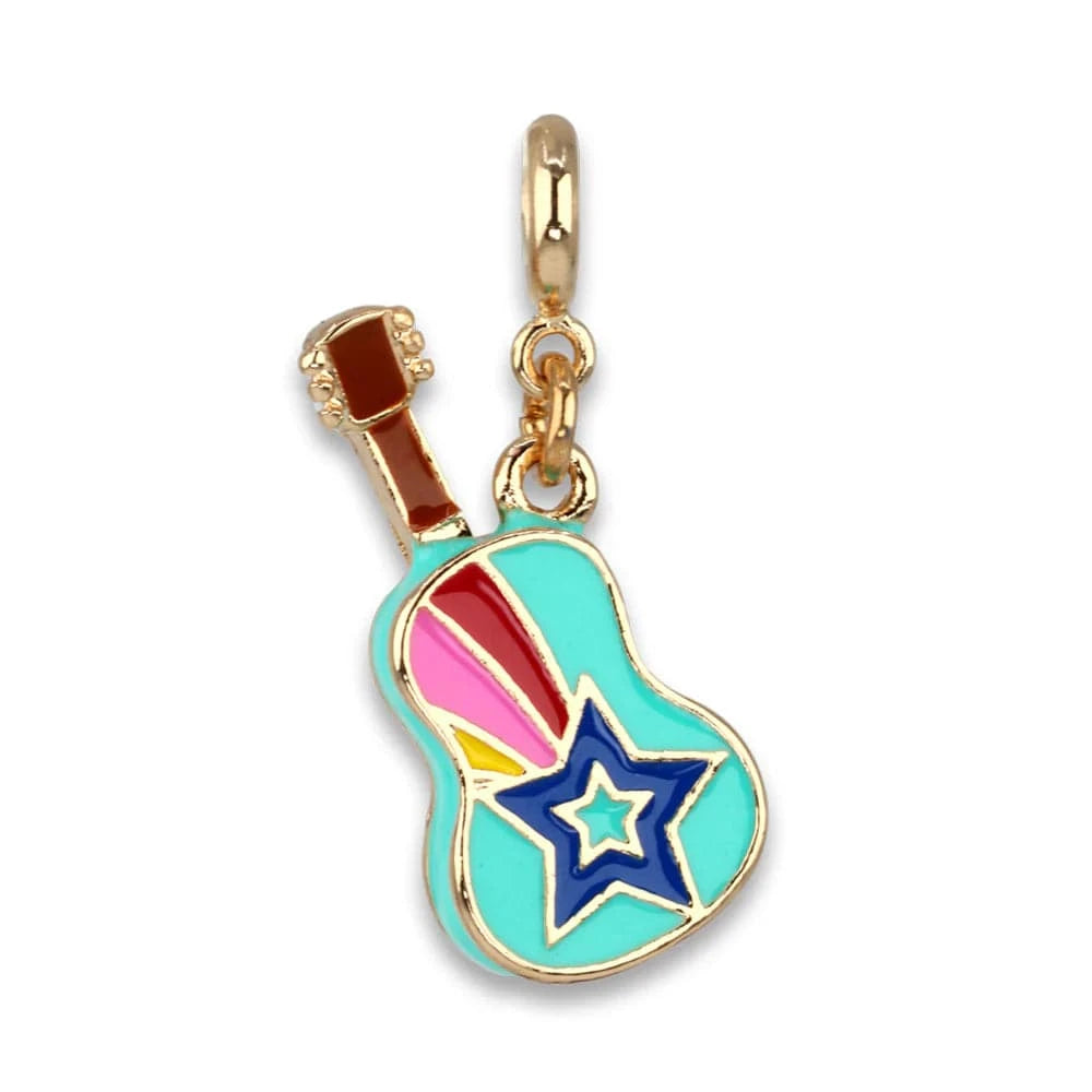 Gold Rebel Girls Guitar Charm Charm It! Lil Tulips