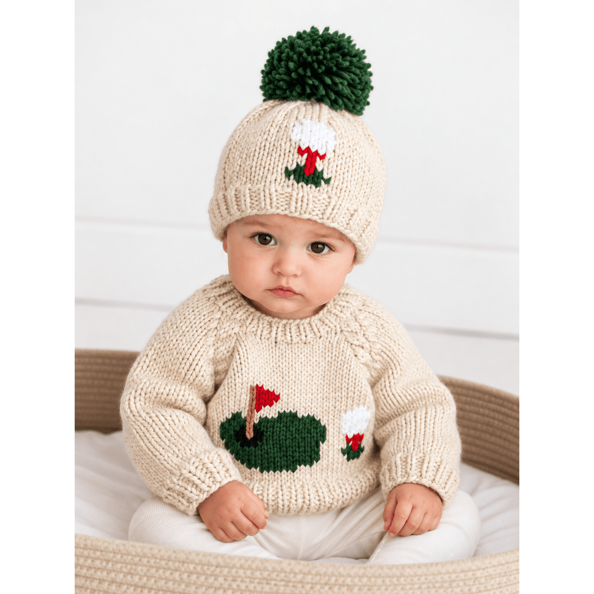 Golf Beanie Hat for Baby & Kids Huggalugs Lil Tulips
