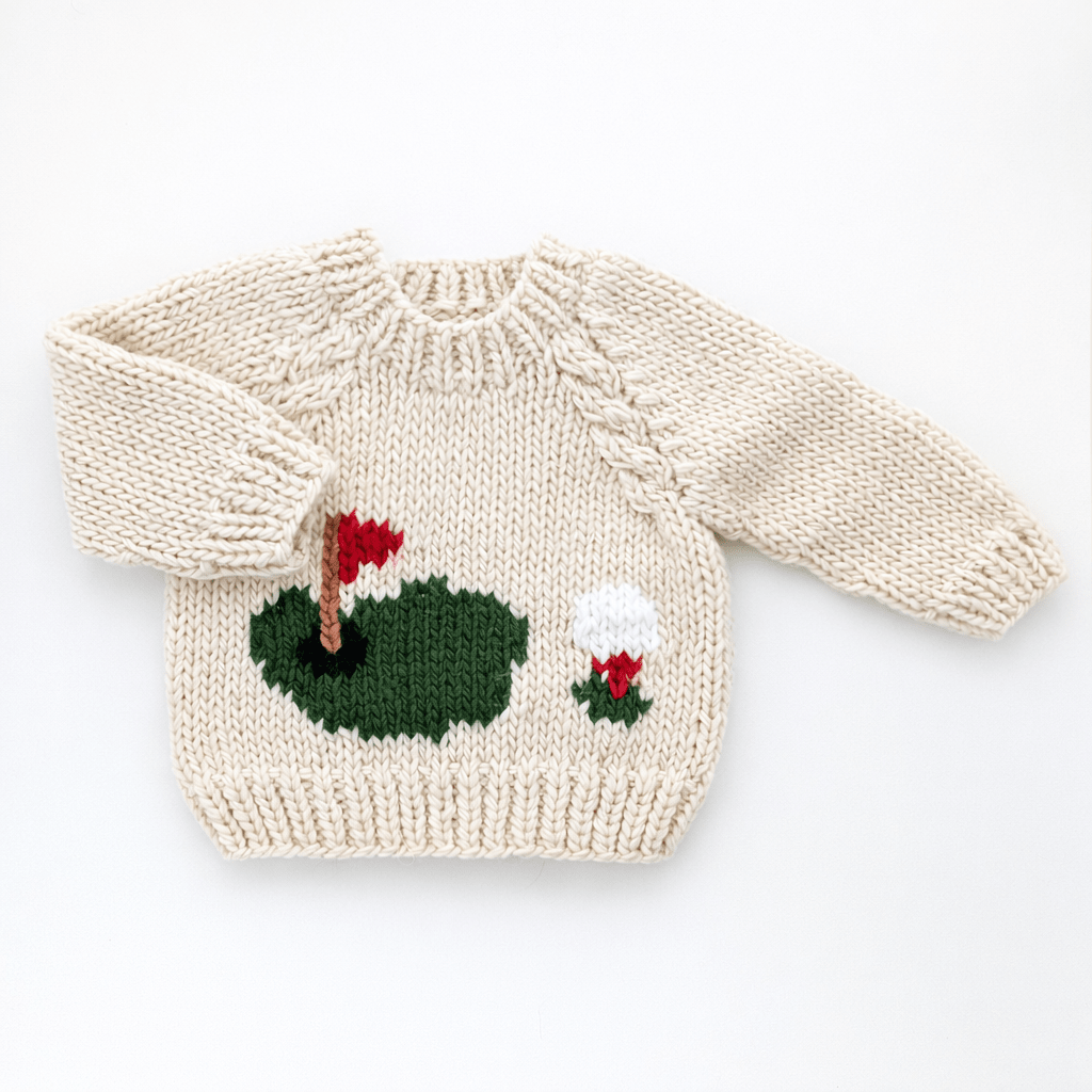 Golf Sweater for Baby & Toddler Huggalugs Lil Tulips
