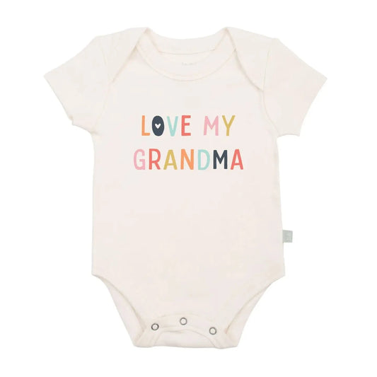 Graphic Bodysuit | Love Grandma Finn + Emma Lil Tulips