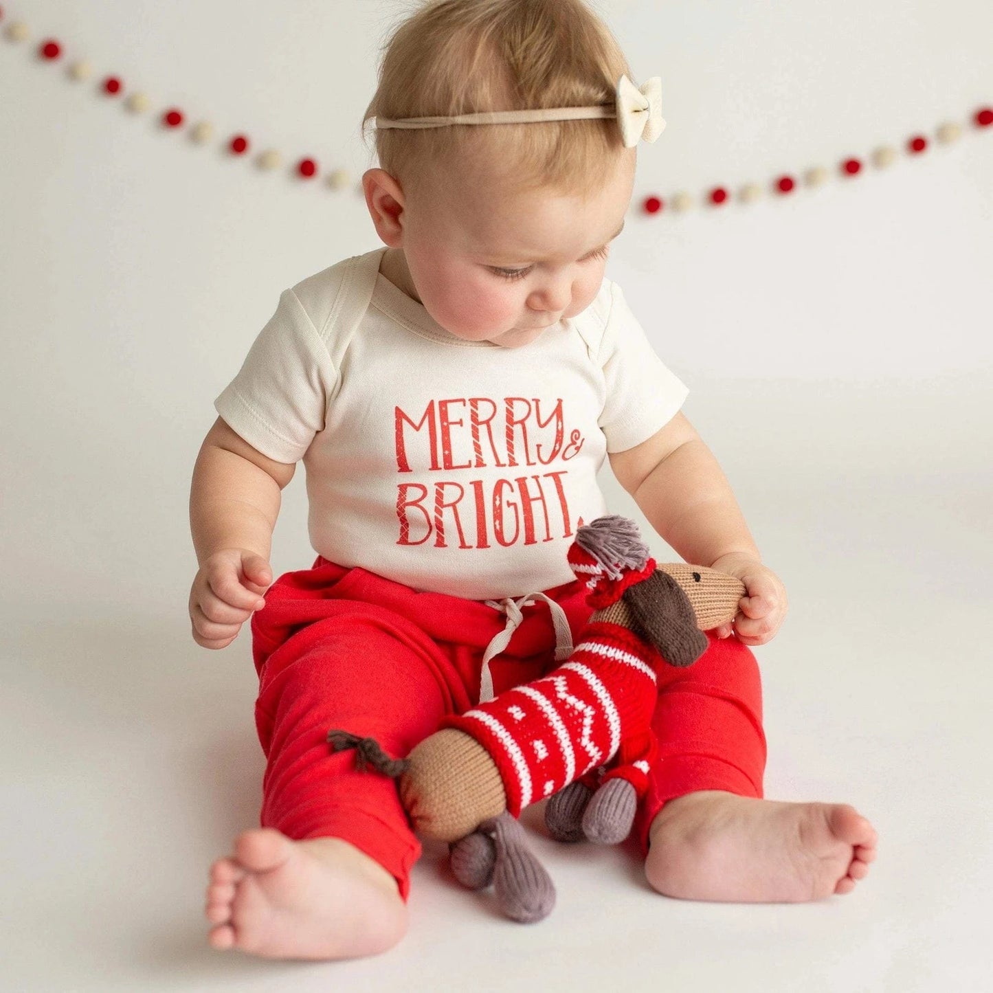 Graphic Bodysuit | Merry & Bright* Finn + Emma Final Sale Lil Tulips