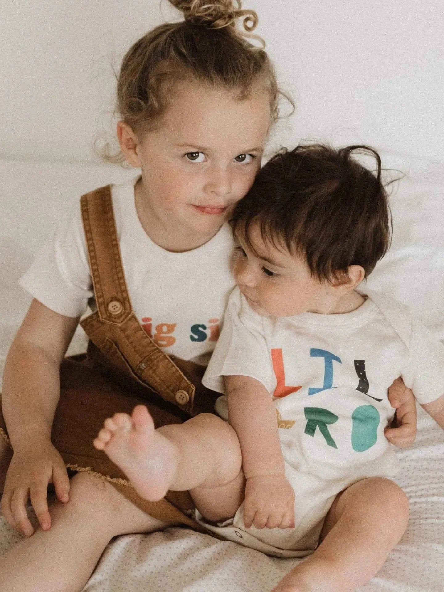 Graphic Tee | Big Sis Finn + Emma Baby & Toddler Clothing Lil Tulips