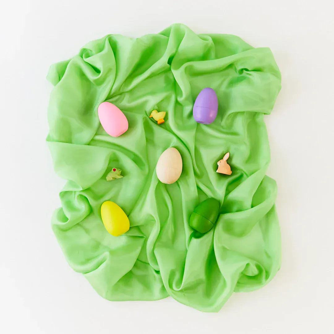 Grass Green Playsilk Sarah's Silks Lil Tulips