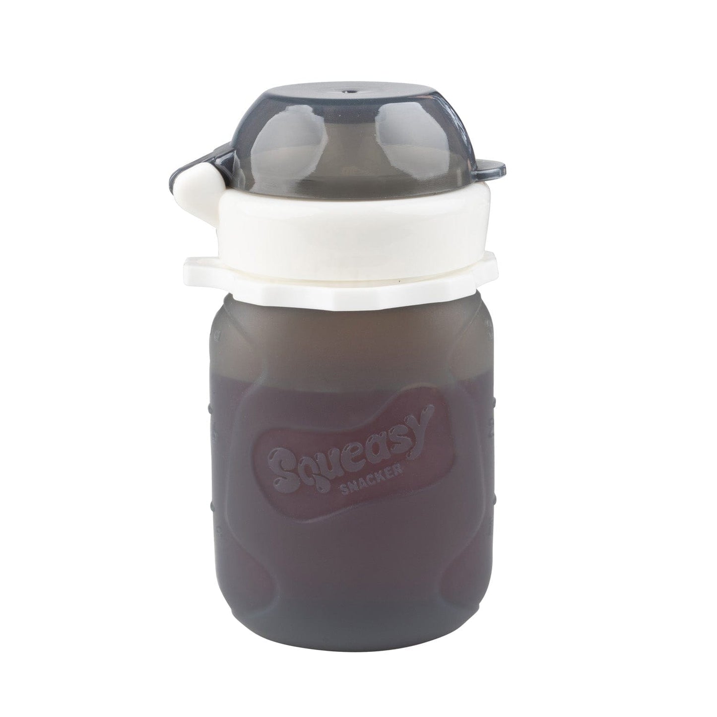 Gray Squeasy Silicone Pouch 3.5 oz Squeasy Gear Lil Tulips