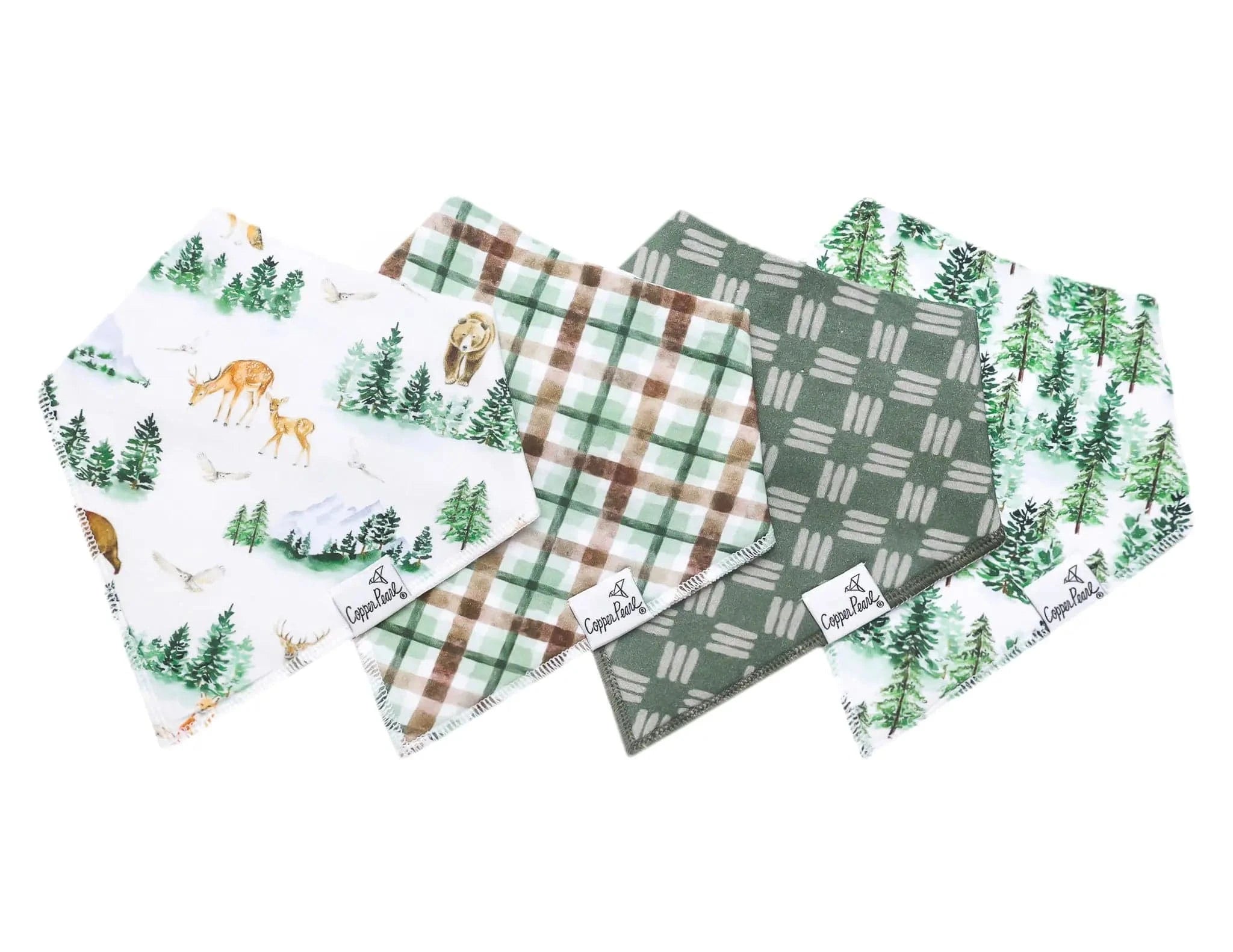 Grayson Baby Bandana Bibs Copper Pearl Lil Tulips