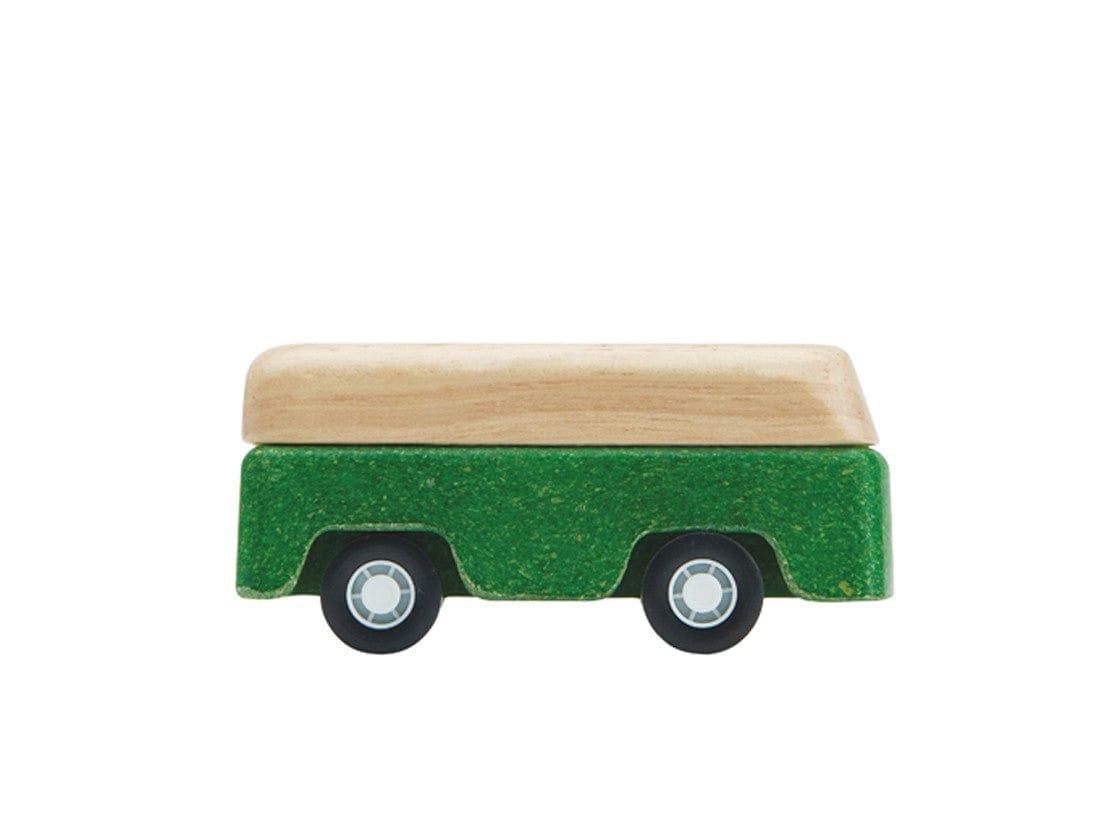 Green Bus Plan Toys Lil Tulips