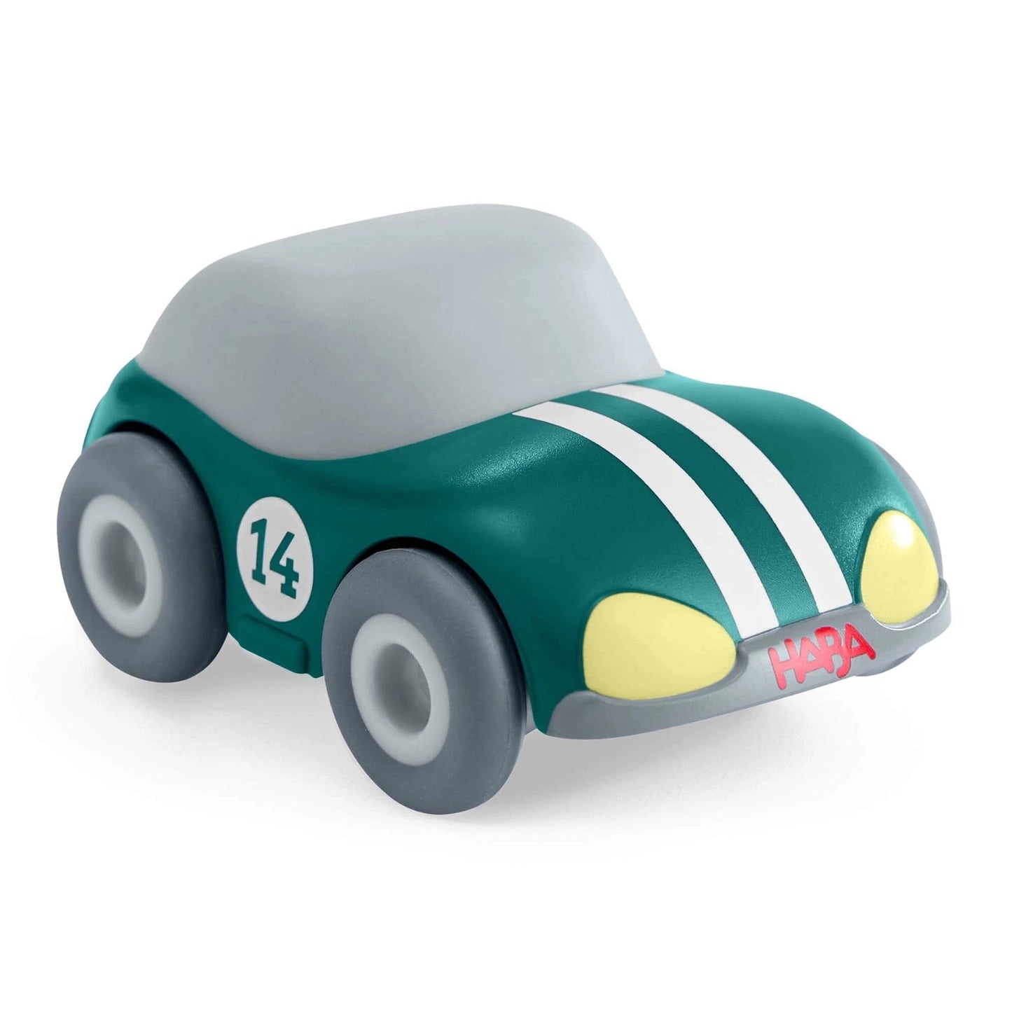 Green Speedster with Momentum Motor – Recycled haba Lil Tulips