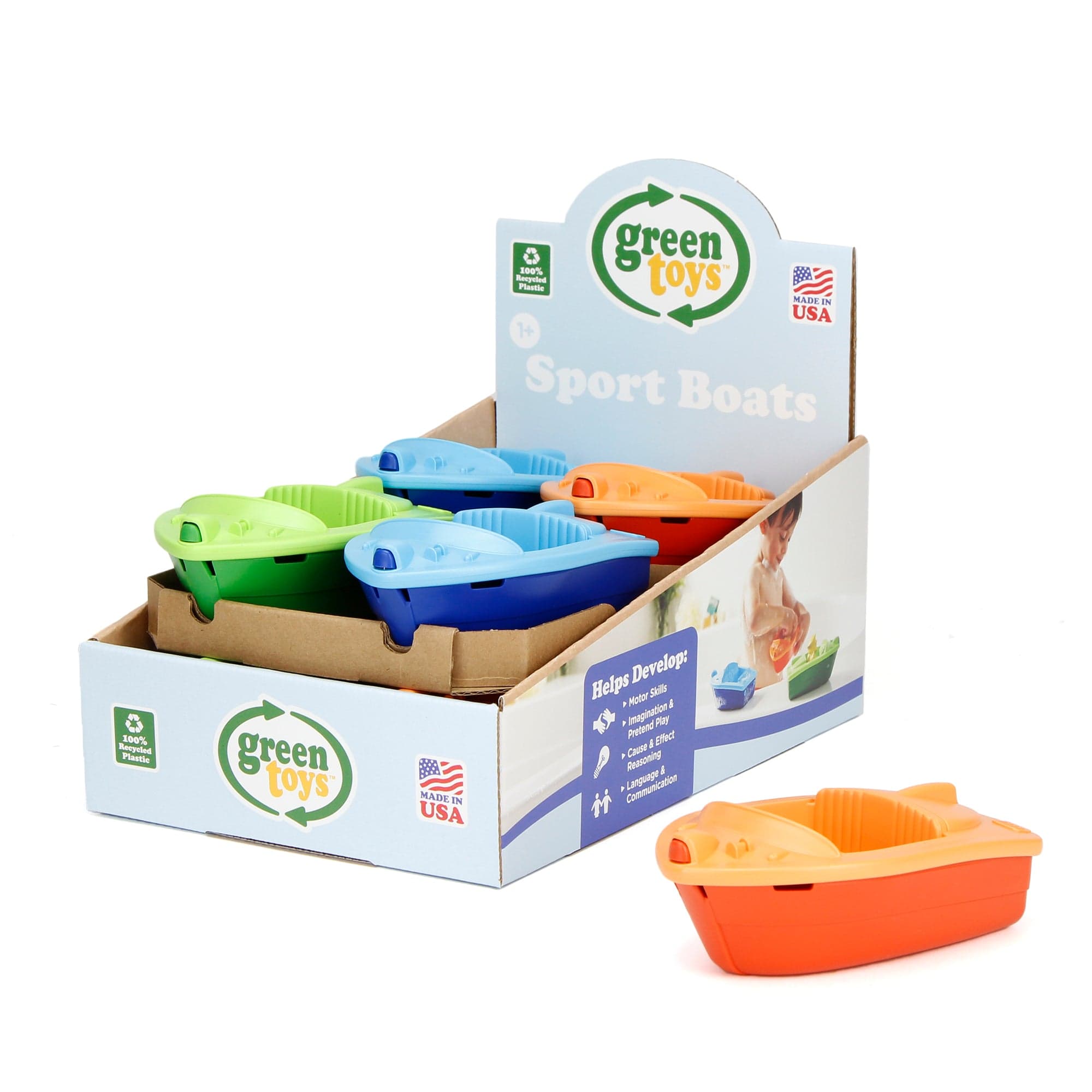 Green Toys Sport Boat Green Toys Lil Tulips