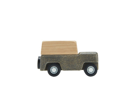 Grey Wagon Plan Toys Lil Tulips
