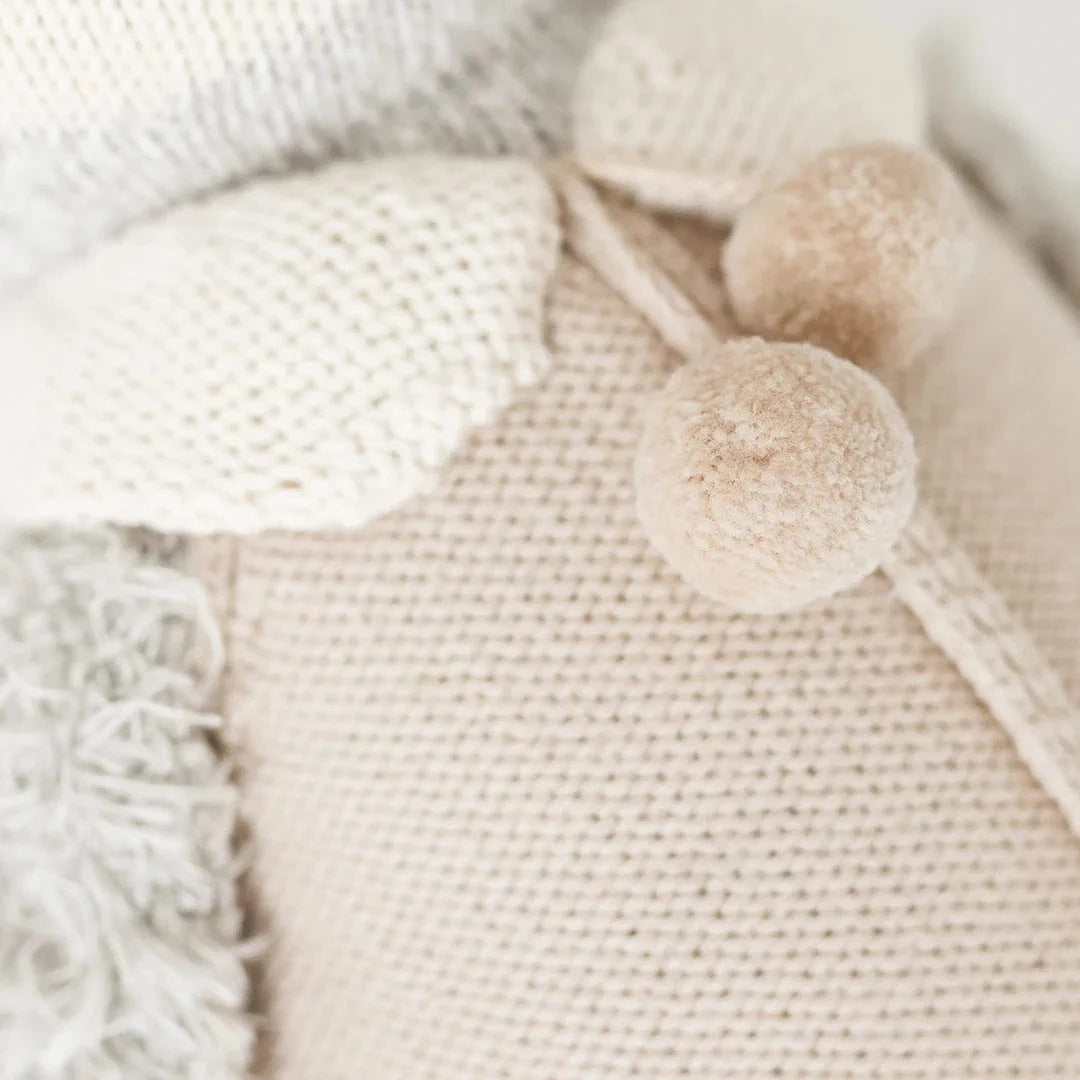 Greyson the penguin Hand Knit Doll cuddle+kind Lil Tulips