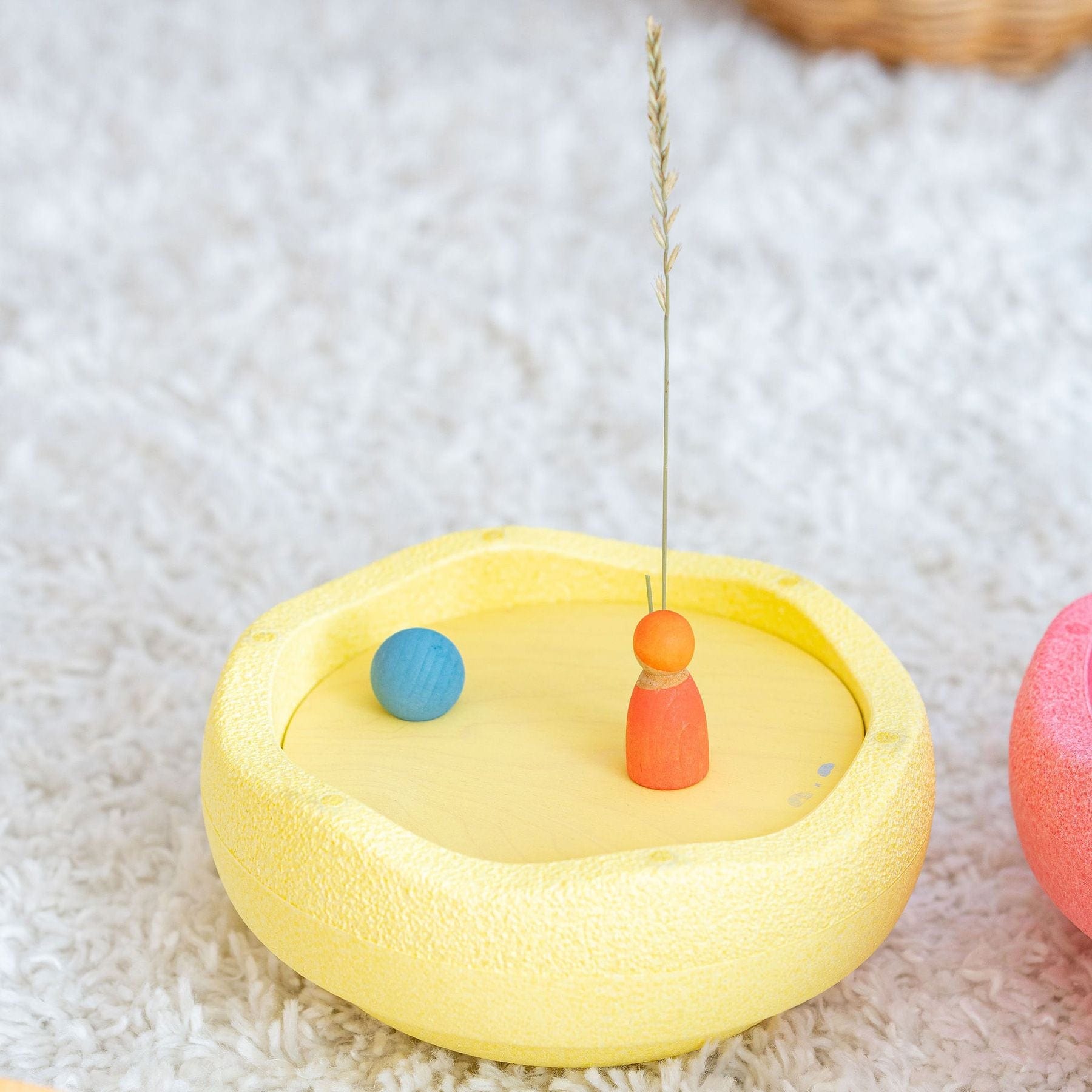 GRIMM’S x Stapelstein® Rolling Discs Warm Pastel Grimm's Lil Tulips