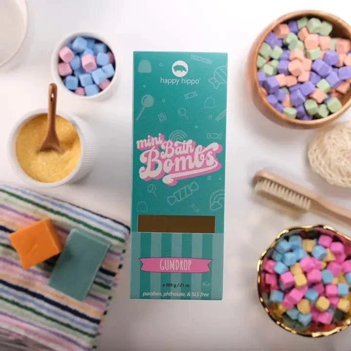 Gumdrop - Mini Bath Bombs - Box Happy Hippo Bath Lil Tulips