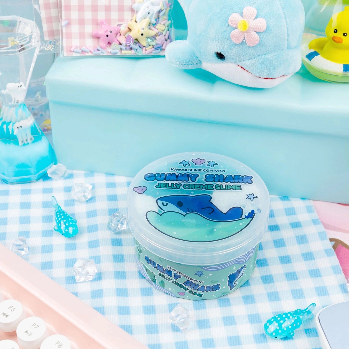 Gummy Shark Jelly Creme Slime Kawaii Slime Company Lil Tulips