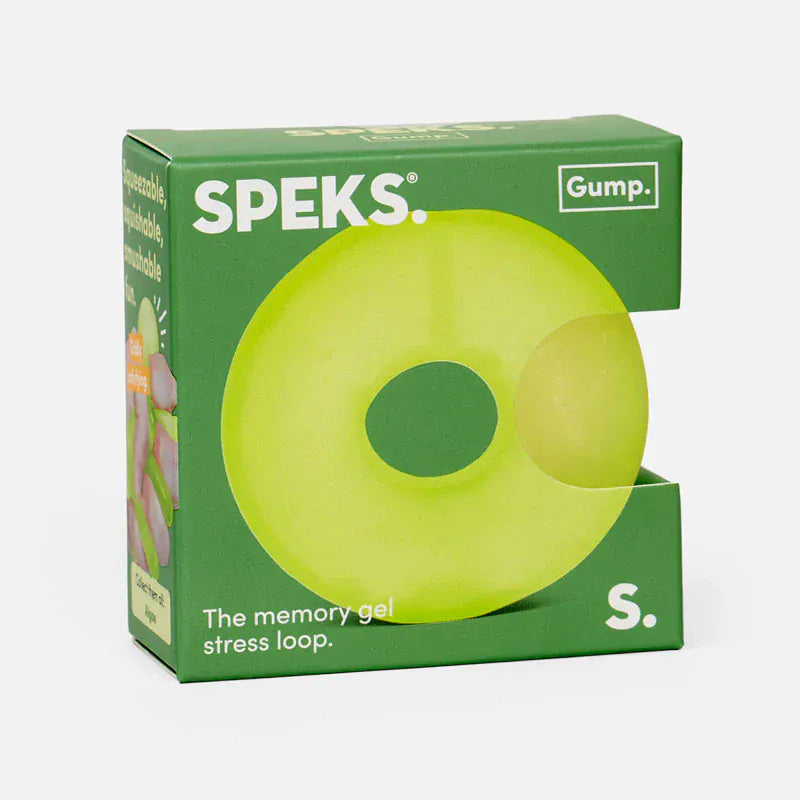 Gump Memory Gel Stress Loop - Algae Speks Lil Tulips