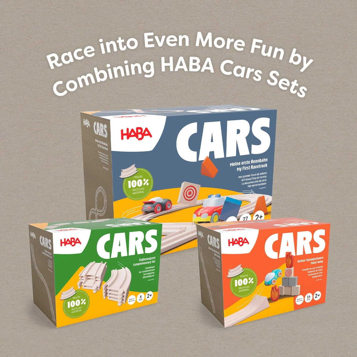 Haba Cars - Stunt Jump haba Lil Tulips