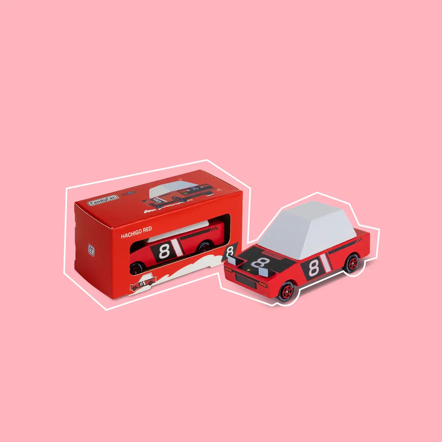Hachigo Red Toons™ Car CandyLab Lil Tulips