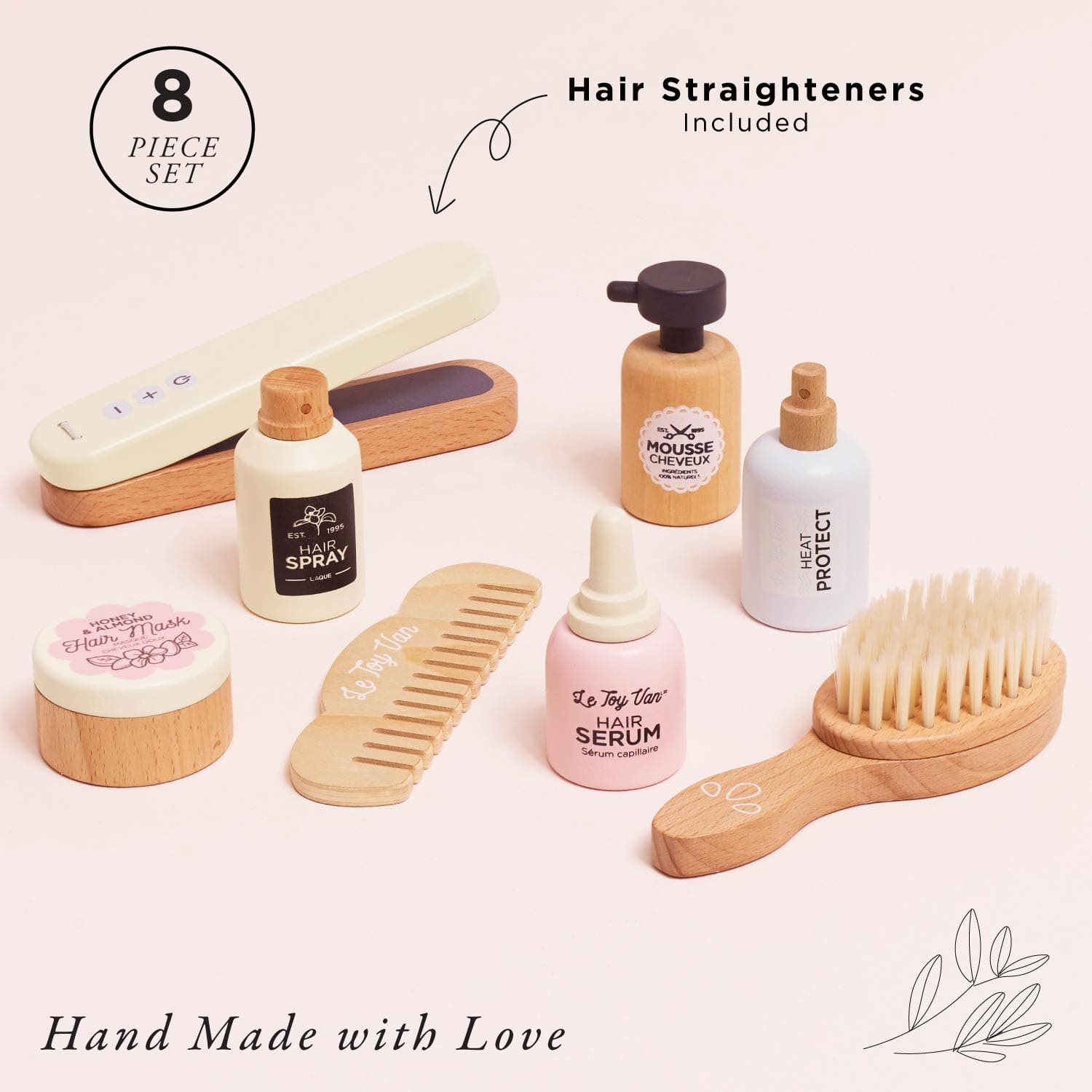 Hair Care & Straighteners Set Le Toy Van Lil Tulips