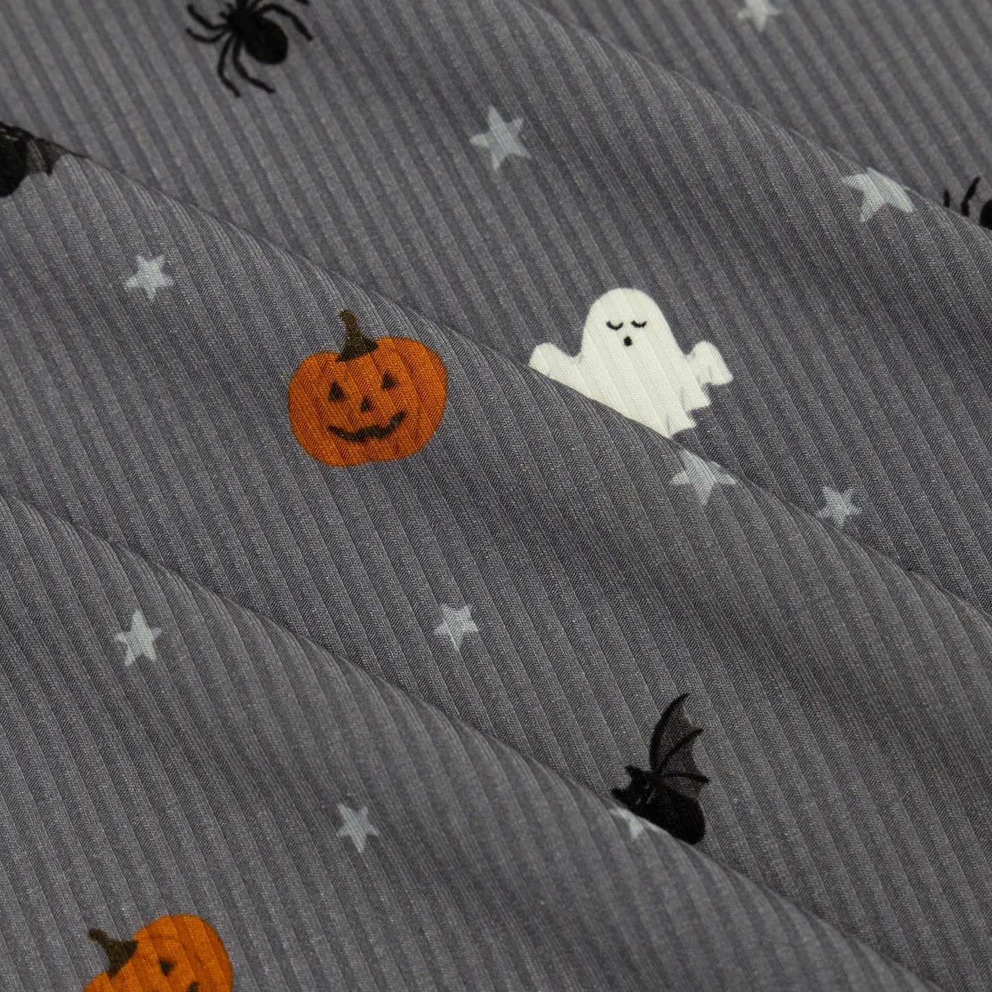 Halloween Boo Crew Small Ribbed Zip Romper Brave Little Ones Lil Tulips